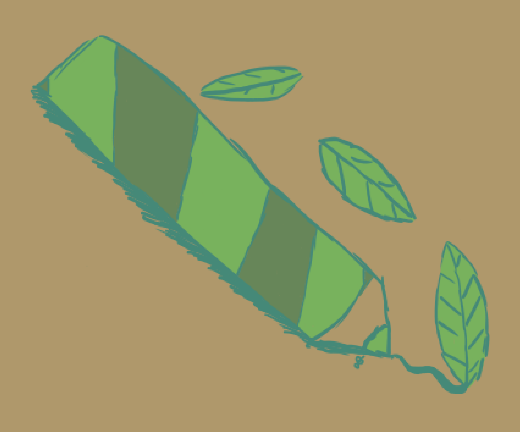 Crayon Leaf