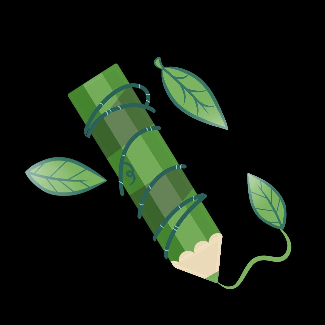 Crayon Leaf